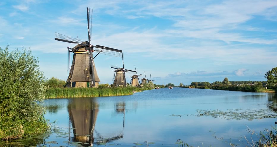 Windmühle am Rhein