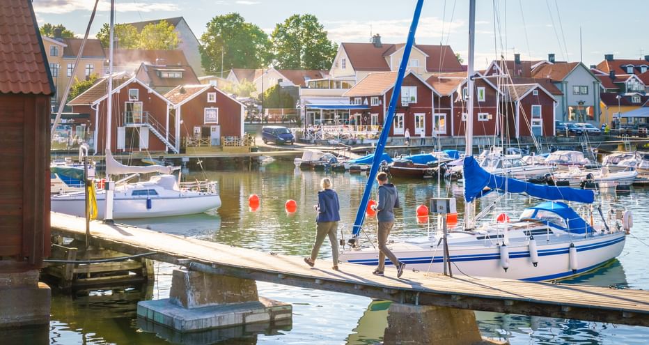 The idyllic village of Öregrund