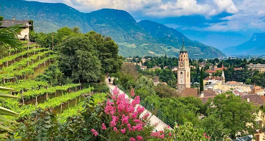 Beautiful view of Merano