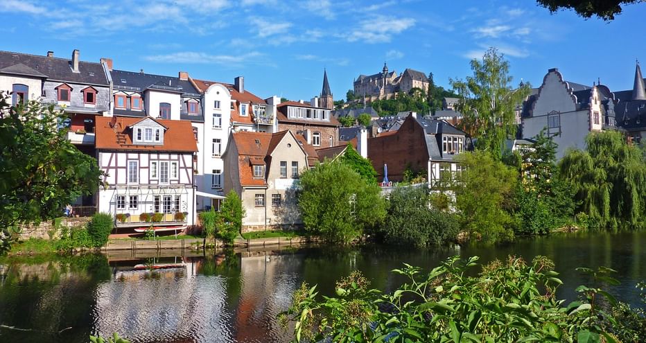 City view of Marburg