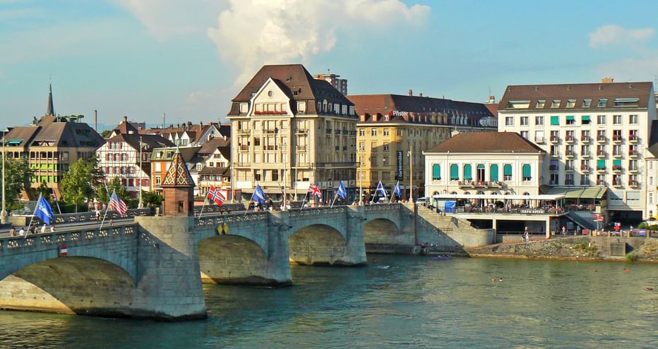 Die Mittlere Brücke in Basel
