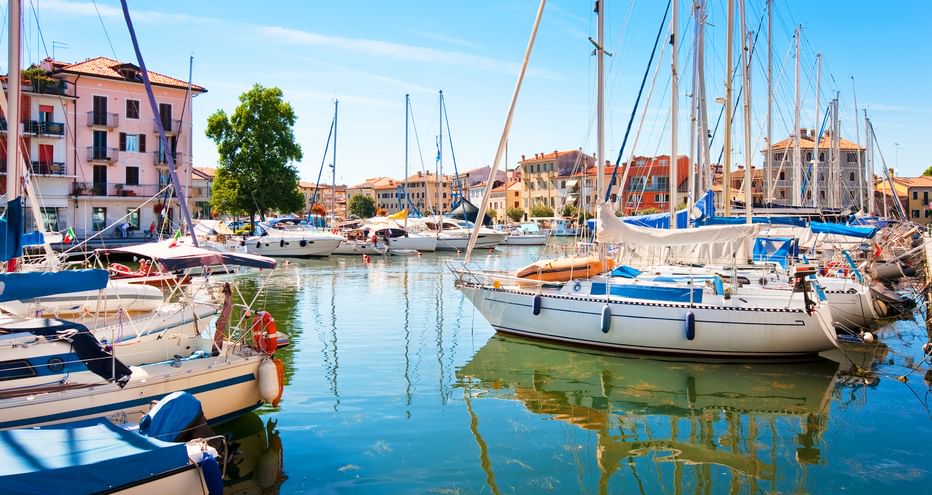 The harbour in Grado