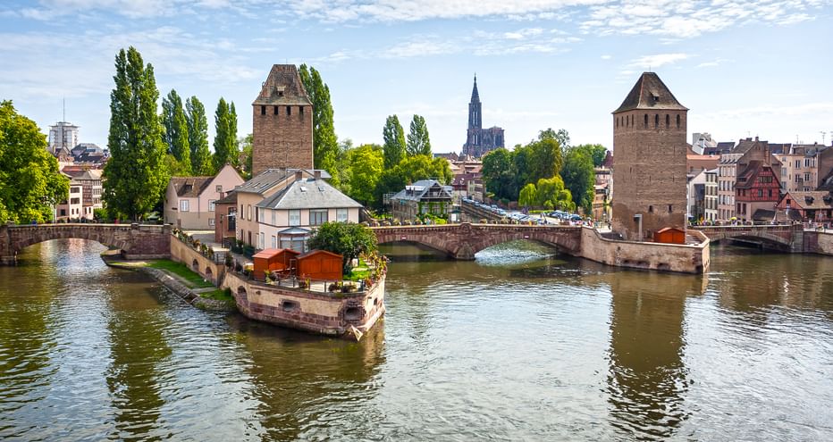 Die Gedeckten Brücken in Straßburg