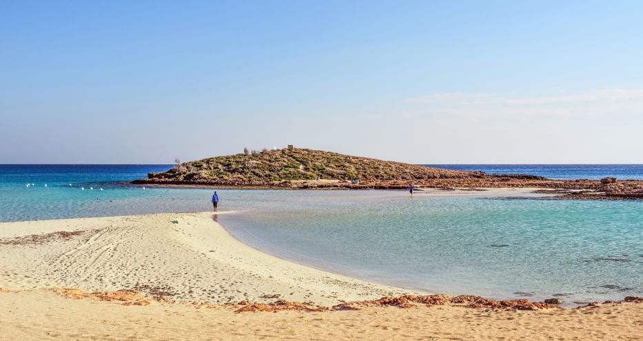 Nissi Beach with its islands and crystal clear sea