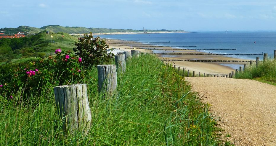 Dünenlandschaft am Meer