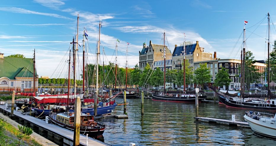 The old port of Rotterdam