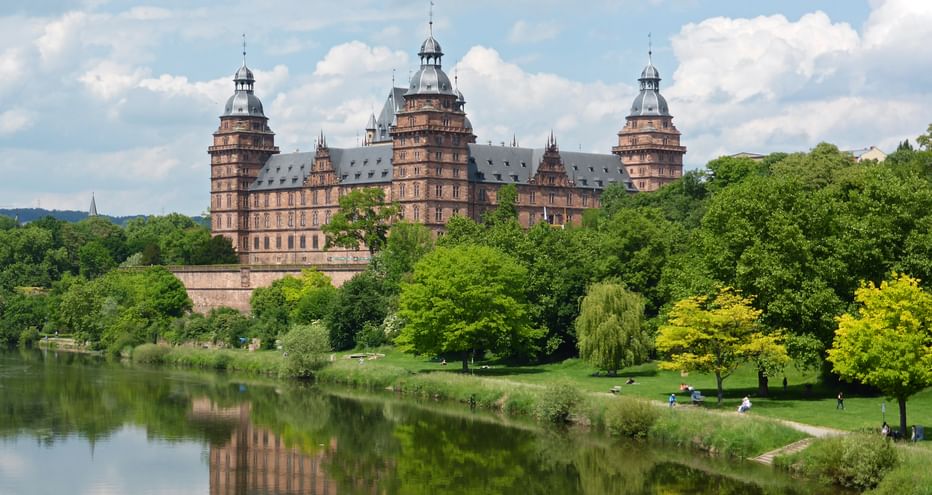 Johannisburg Castle in Aschaffenburg