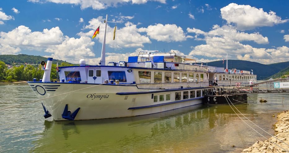 Exterior view of the MS Olympia