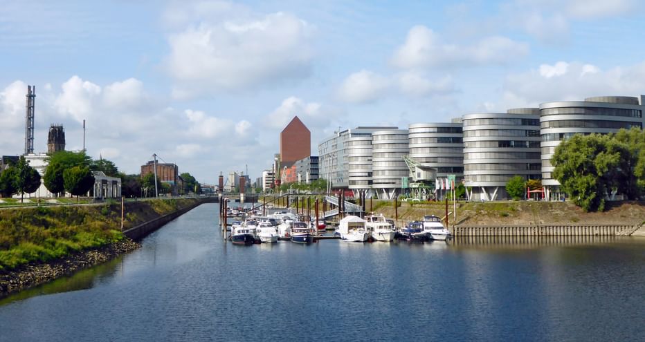 Innenhafen in Duisburg