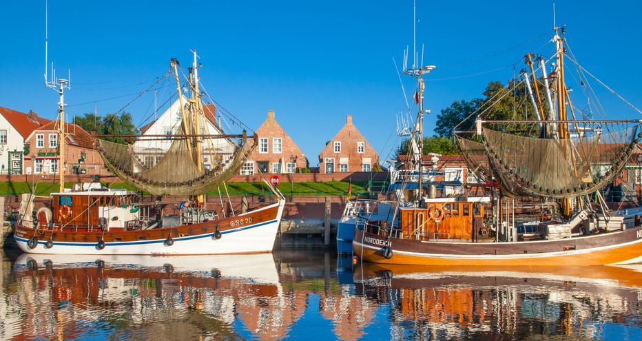 Greetsiel Krummhoern kleiner Hafen