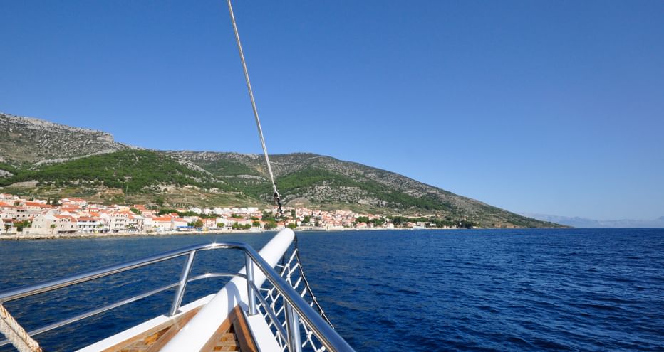 Split seen from the ship