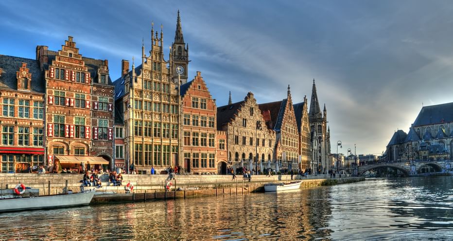 Die Altstadt von Gent