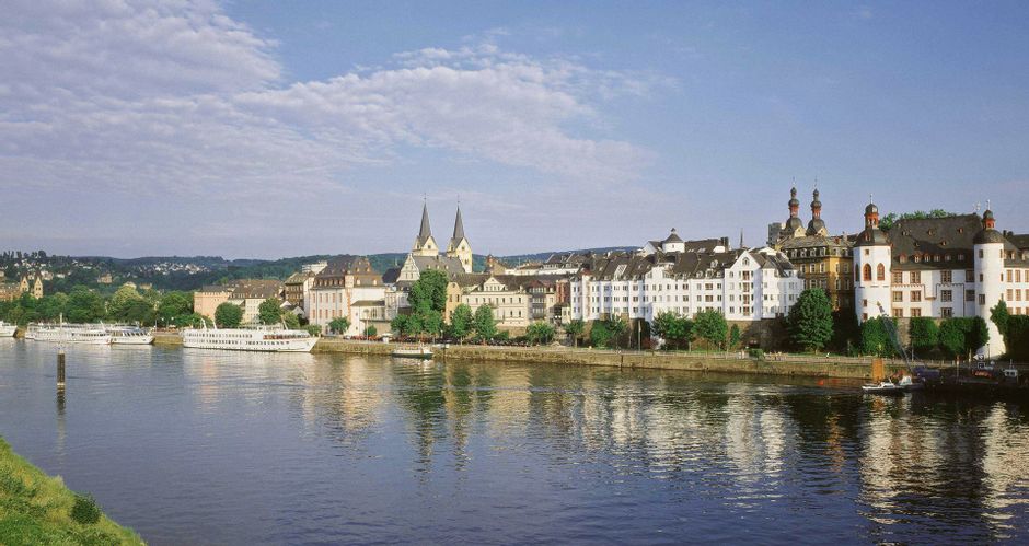 Moselle Promenade in Koblenz