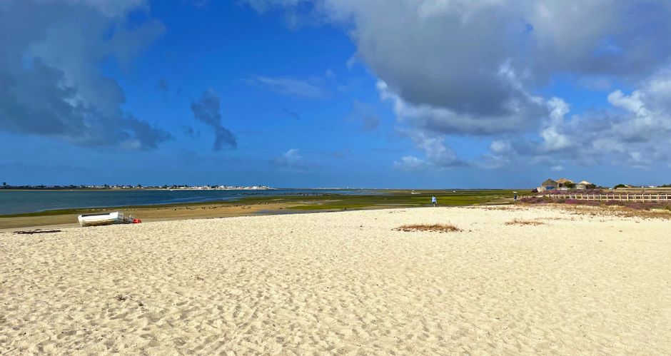 Sandy beach in the Algarve