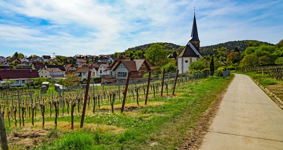 Das Dorf Schweigen-Rechtenbach