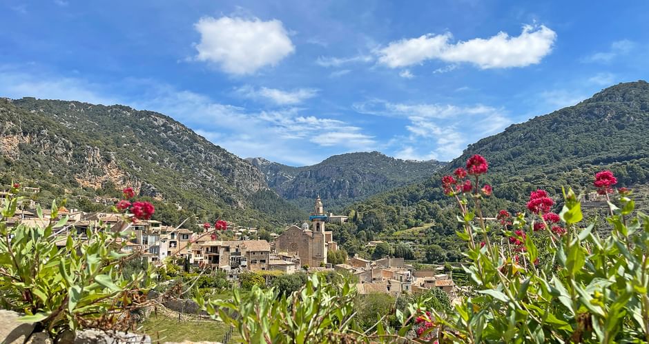 Beautiful view of Valldemossa