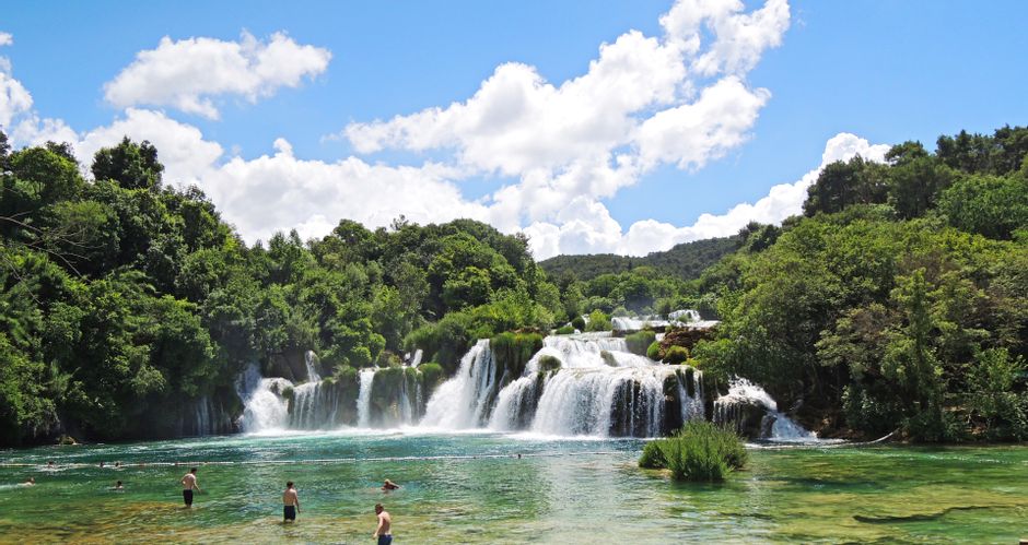 Wasserfälle im Nationalpark Krka