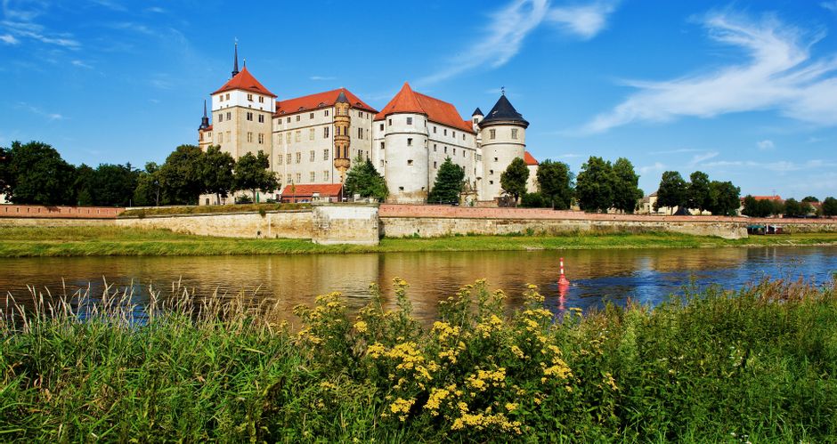 Hartenfels Castle in Torgau