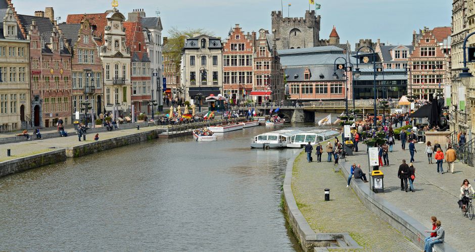 The historic centre of Ghent