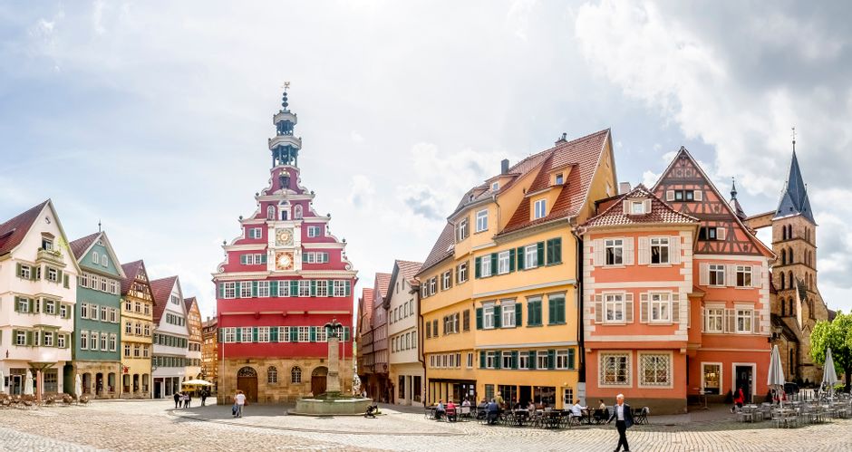 Die Altstadt von Esslingen