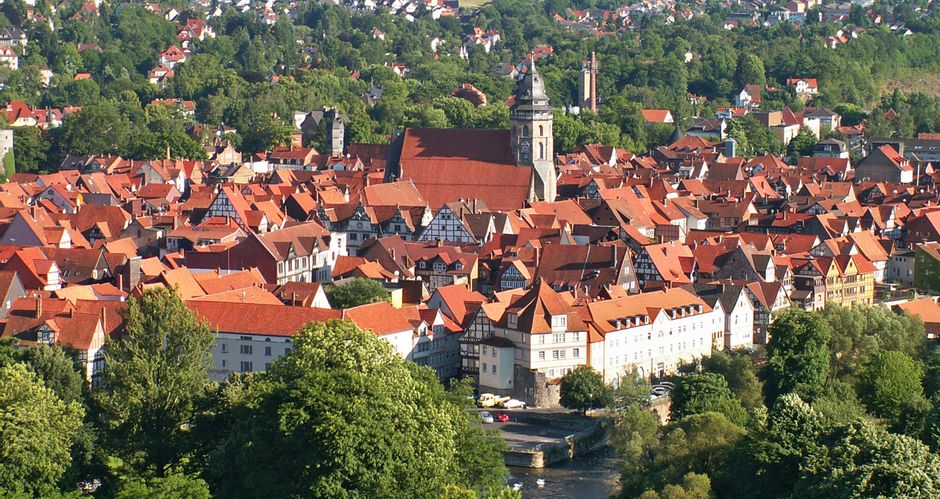 Town view of Hannoversch Münden